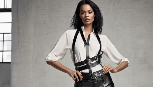 Affirmez votre style avec un harnais cuir femme stylé